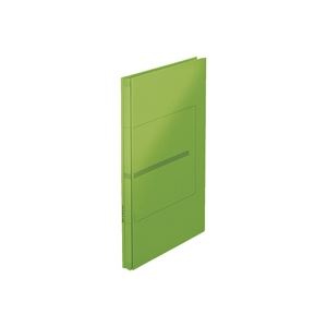 PLUS プラス 背幅伸縮フラット セノバスEX FL-021SL 緑【×10セット】 【 セット販売 まとめ買い 割引 オフィス 文房具 文具 業務用 オフィス用品 】 文具 オフィス用品 ファイル クリアケース クリアファイル