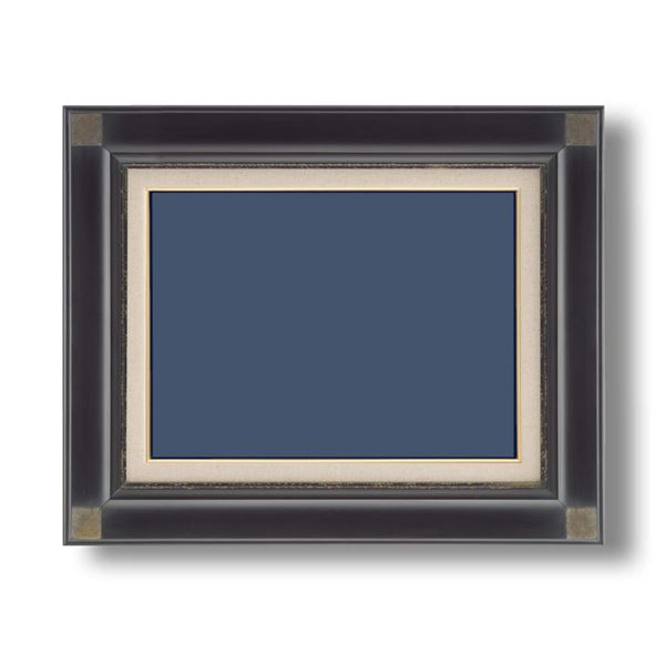 〔 M大きさ額 〕黒金 油彩額 M20号 727×500粍 油彩用写真立て 油額 油絵 油絵画 図面 額 写真立て ひな形