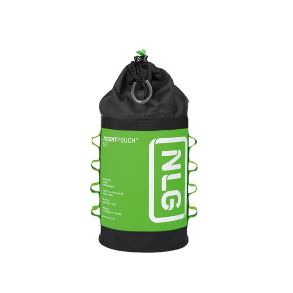 NLG エヌエルジー 高さやり方用物の具合切袋 静電容量7L 最大限度掛け目5kg 耐摩耗 4テザーポイント付 物の具納める用 緑であること