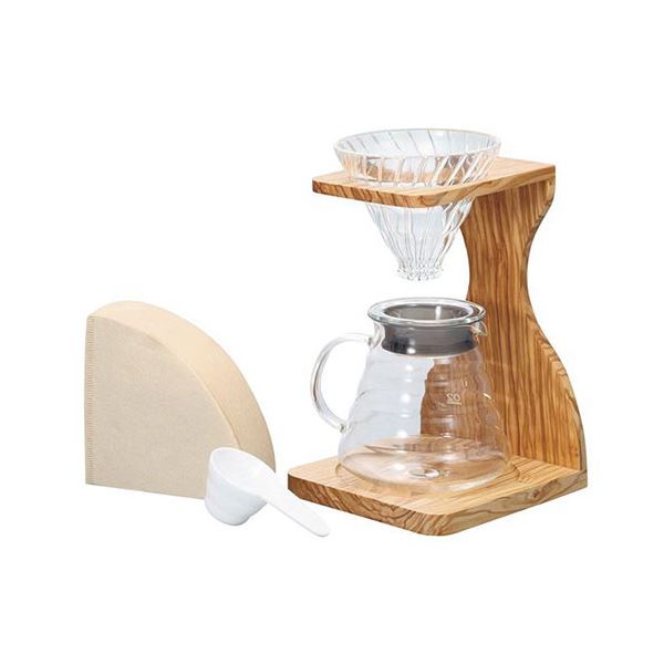 HARIO V60 オリーブウッドスタンドセット VSS-1206-OV キッチン 食器 キッチン用品 飲食店 料理