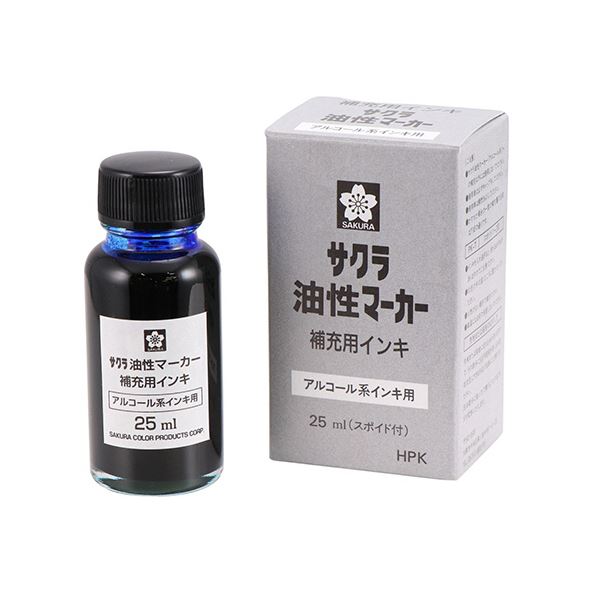 サクラクレパス油性マーカー補充用インキ 25ml あお HPK#36 1個 【×5セット】 【 セット販売 まとめ買い 割引 オフィス 文房具 文具 業務用 オフィス用品 】