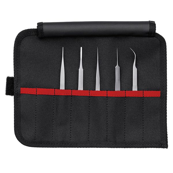 KNIPEX クニペックス 精密ピンセット5本組セット 9200-02 工事 DIY 工具 ピンセット