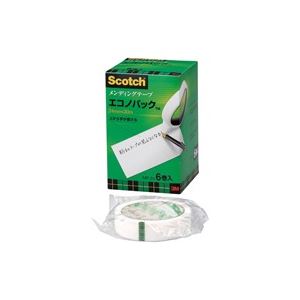 スリーエム3M スリーエム メンディングテープ MP-24 24mm×30m 6巻【×2セット】 【 セット販売 まとめ買い 割引 オフィス 文房具 文具 業務用 オフィス用品 】 文具 オフィス用品 テープ 接着用具