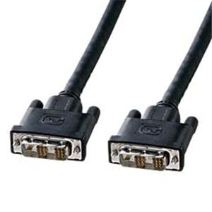 DVIシングルリンクケーブル KC-DVI-100G パソコン ケーブル ケーブルカバー