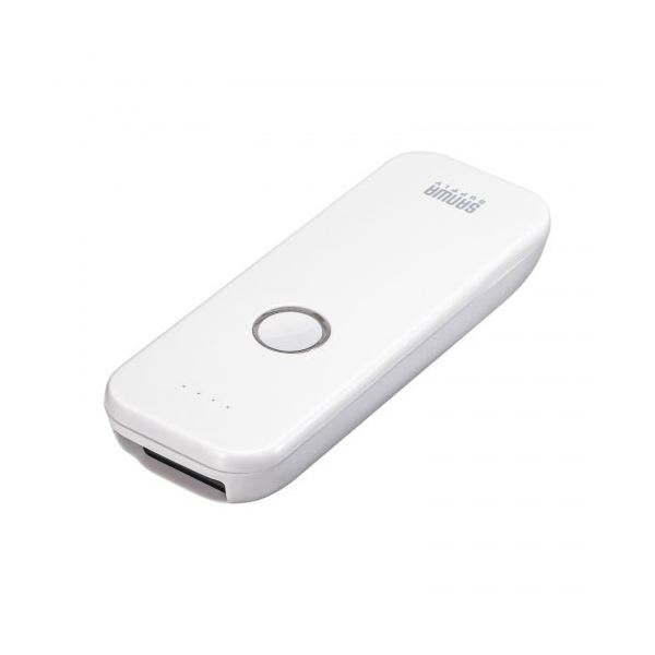 サンワサプライ Bluetooth1次元バーコードリーダー BCR-BT1D8Wパソコン バーコードリーダー