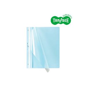 TANOSEE タノシー（大塚商会) プレゼンテーションファイル（スタンダード） A4タテ 50枚収容 ブルー 5冊入×20パック 【 セット販売 まとめ買い 割引 オフィス 文房具 文具 業務用 オフィス用品 】 文具 オフィス用品 ファイル クリアケース クリアファイル