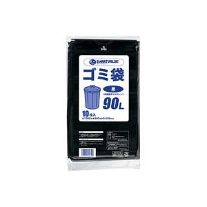 ジョインテックス ゴミ袋 LDD 黒 90L 10枚 N210J-90【×10セット】 【 セット販売 まとめ買い 割引 】 掃除用品