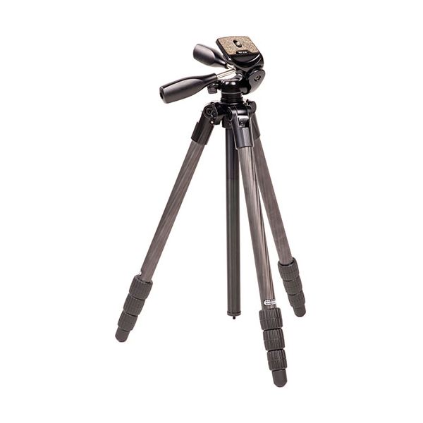 スリック SLIK ライトカーボン E74 II カーボン式 ・ パイプ径25mmの中型タイプの4段三脚 ハライチロック式開脚機構 KEN09434カメラ デジタルカメラ 三脚 周辺グッズ