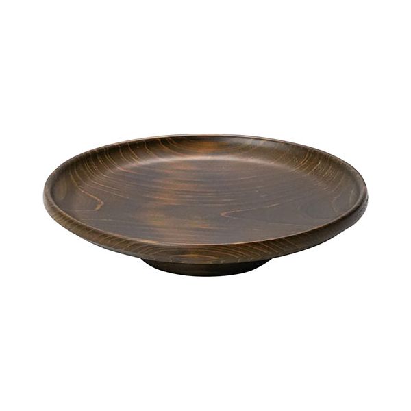 ヤマコー 用美 オフィス 業務用 ひのき ・ 古代色小器 平皿(台付) yamaco27906 キッチン 食器 食器 6,650円