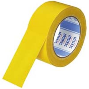セキスイ 布テープ No600V N60YV03 50mm×25m 黄【×10セット】 【 セット販売 まとめ買い 割引 オフィス 文房具 文具 業務用 オフィス用品 】 文具 オフィス用品 テープ 接着用具