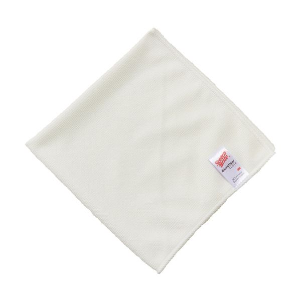 3M スリーエム スコッチ ・ ブライト 高耐久ふきん2012 白 36×36cm FUKIN2012 WHI 1枚 【×10セット】 【 セット販売 まとめ買い 割引 】 掃除用品