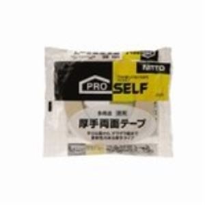 ニトムズ 多用途厚手両面テープ J0070 25mm*15m 60巻 文具 オフィス用品 テープ 接着用具