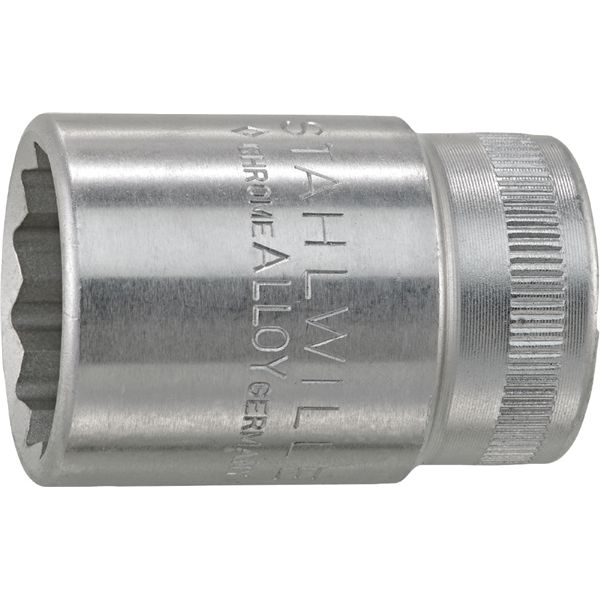 STAHLWILLE スタビレー 1 / 2SQ 十二角ソケット 20mm 全長42mm 面接触 50-20