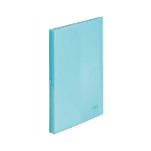 クリヤーブック40P N-8102-14 水 【×10セット】 【 セット販売 まとめ買い 割引 オフィス 文房具 文具 業務用 オフィス用品 】 文具 オフィス用品 ファイル バインダー クリップボード クリップファイル