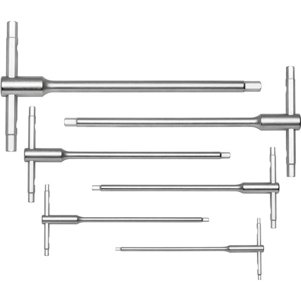 PB SWISS TOOLS ピービースイスツールズ 6本組 横すべり式T型六角鍵書き割り 1204.SET10 物の具 物の具 DIY 進め方物の具