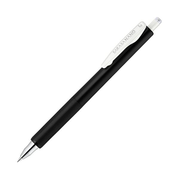 【ZEBRA ゼブラ】 ボールペン 事務備品  文具 ゼブラ ZEBRA ゲルインクボールペン サラサナノ0.3粍 黒 JJH72-BK 1仕掛ける （10本） 【×５仕掛ける】 【お徳用 まとめ買い お買い得 御役目用 割り引き 仕掛ける売りわたす】 文房具・事務備品 文具 執務室備品 文房具 事務備品 書き込み・筆