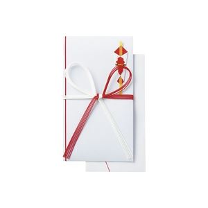 ジョインテックス 祝金封 赤白5本 10枚入 N038J 【×5セット】 【 セット販売 まとめ買い 割引 オフィス 文房具 文具 業務用 オフィス用品 】 文具 オフィス用品 封筒