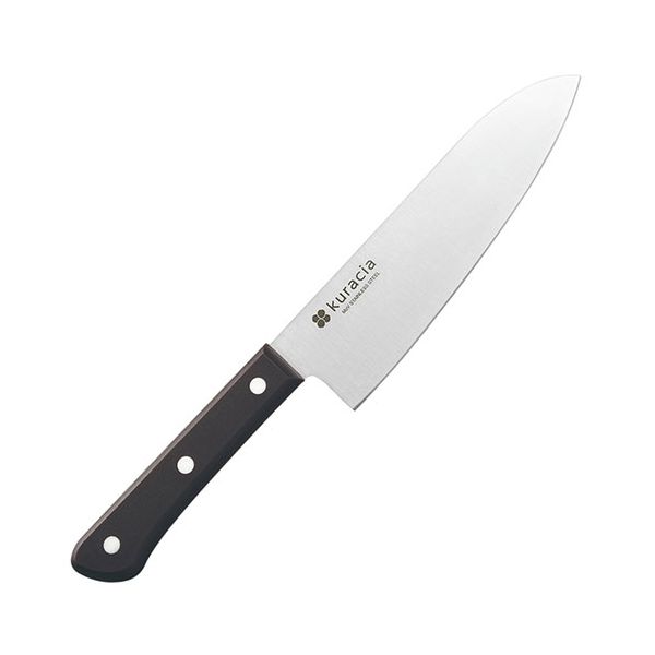 【5本セット】 クラシア 三徳包丁 165mm サビに強く切れ味の持続性に優れたモリブデンバナジウム鋼 KRC-165X5