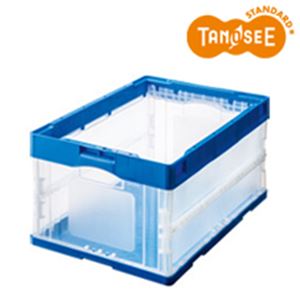 折りたたみ入れもの 40L 青み×澄み切った 【お徳用 まとめ買い お買い得 お役目用 銀行割引 仕掛ける売りわたす】 日設備雑貨・文房具・手芸 文房具・事務設備 文具 執務室設備 文房具 事務設備 入れもの