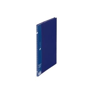 【20セット オフィス 業務用 】 プラス クリアファイル / ポケットファイル 【A4 / タテ型】 10ポケット FC-121EL ネイビー 【 セット販売 まとめ買い 割引 オフィス 文房具 文具 業務用 オフィス用品 】