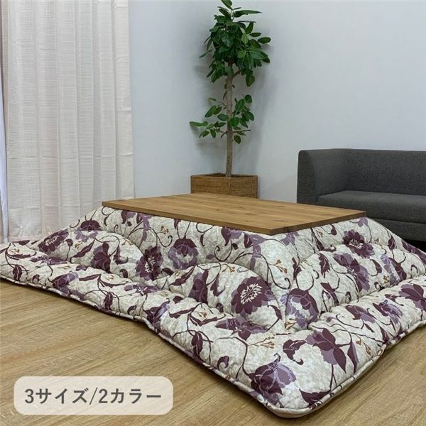 こたつ布団 厚掛 リビエラ BE ベージュ 約205×205cm (ﾒｰｶｰ名:福岡県 ｲｹﾋｺ） インテリア 家具 こたつ こたつ用掛け布団