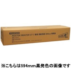 FUJIFLIM 富士写真フィルム （FUJI） ST-1熱転写紙 白地不足前594X26M2本STR594R 日備品雑貨・文房具・手芸 文房具・事務備品 文具 執務室備品 文房具 事務備品