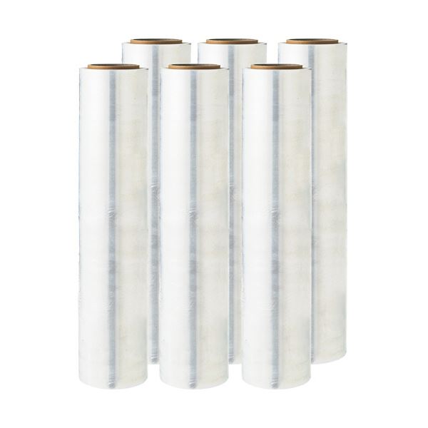 クラフトマン ストレッチフィルム 15μ500mm×300m CF-SF3 1ケース（6巻） 文具 オフィス用品