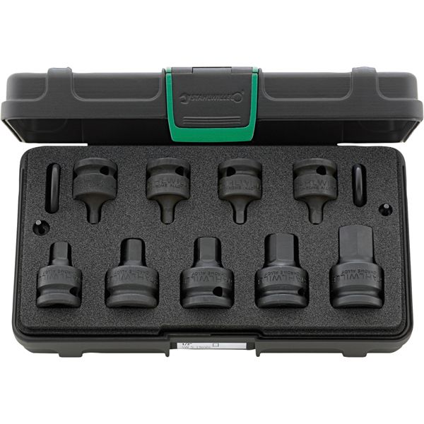 STAHLWILLE スタビレー 13点入 1/2SQ 差しひびきソケット仕掛ける 入れもの付 54IMP/9 手道具 物の具 DIY やり方手道具