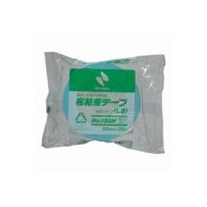 ニチバン カラー布テープ 102N-50 50mm*25m ライト青【×10セット】 【 セット販売 まとめ買い 割引 オフィス 文房具 文具 業務用 オフィス用品 】 文具 オフィス用品 テープ 接着用具