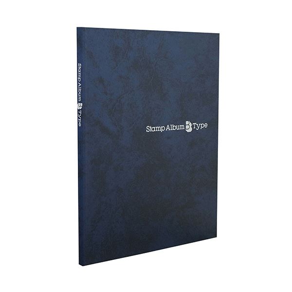 テージースタンプアルバムBタイプ A5タテ 5段ポケット 青 SB-23-02 1冊 【×3セット】 【 セット販売 まとめ買い 割引 オフィス 文房具 文具 業務用 オフィス用品 】 文具 オフィス用品 ファイル バインダー