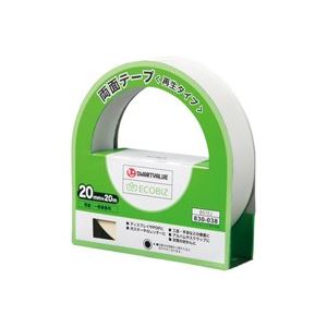 ジョインテックス 両面テープ(再生タイプ)20mm×20m B572J【×10セット】 【 セット販売 まとめ買い 割引 オフィス 文房具 文具 業務用 オフィス用品 】 文具 オフィス用品 テープ 接着用具
