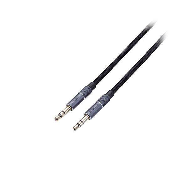 【3セット】 ELECOM エレコム ステレオミニプラグ AUX オーディオケーブル φ3.5mm 2m 高耐久 ブラック AX-35MA20BKX3 【 セット販売 まとめ買い 割引 】 パソコン ケーブル ケーブルカバー