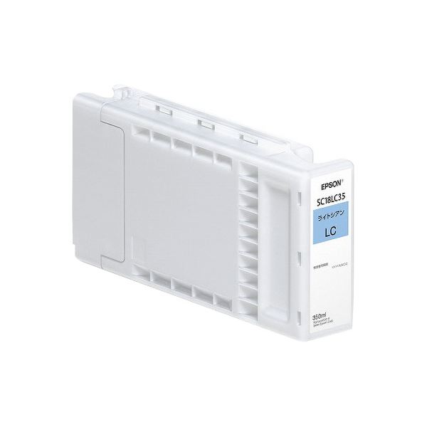 EPSON エプソン インクカートリッジ ライトシアン 350ml SC18LC35 1個 PC プリンター インク インクカートリッジ トナー 交換インク カートリッジ