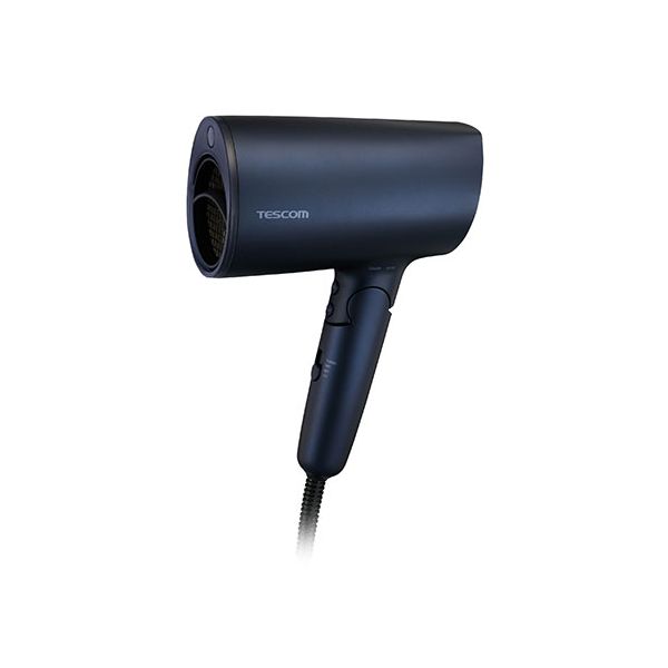 テスコム マイナスイオン ヘアドライヤー 速乾とヘアケア効果の両立を実現 ネイビー TD713A-A