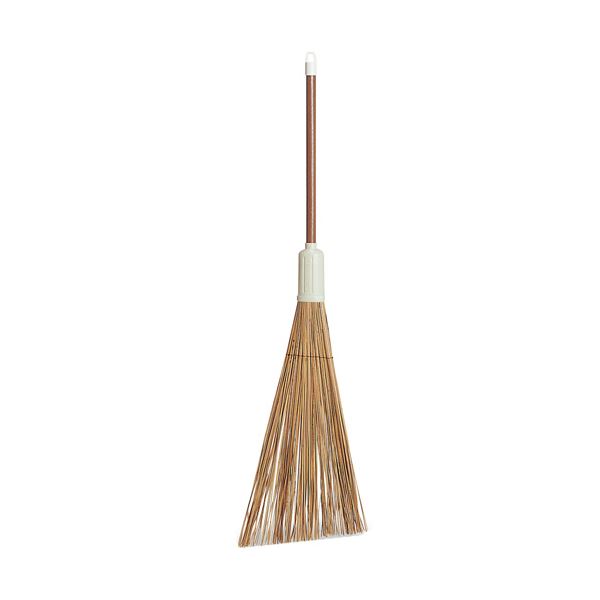 テラモトやしばホーキ 短柄 CL-389-300-0 1本 【×5セット】 【 セット販売 まとめ買い 割引 】 掃除用品