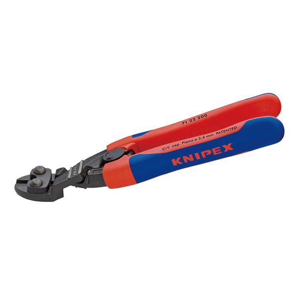 KNIPEX クニペックス 小型クリッパー コンフォート ベントヘッド 弾機付 全長200粍 7122-200 物の具 物の具 DIY やり方物の具