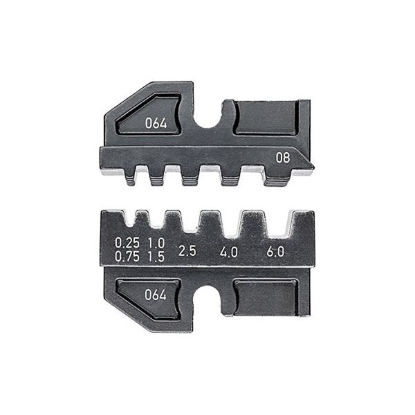KNIPEX クニペックス 圧着ダイス （9743-200用） 圧着能力0.25-6.0mm 9749-08 工事 DIY 工具 ペンチ 圧着ペンチ