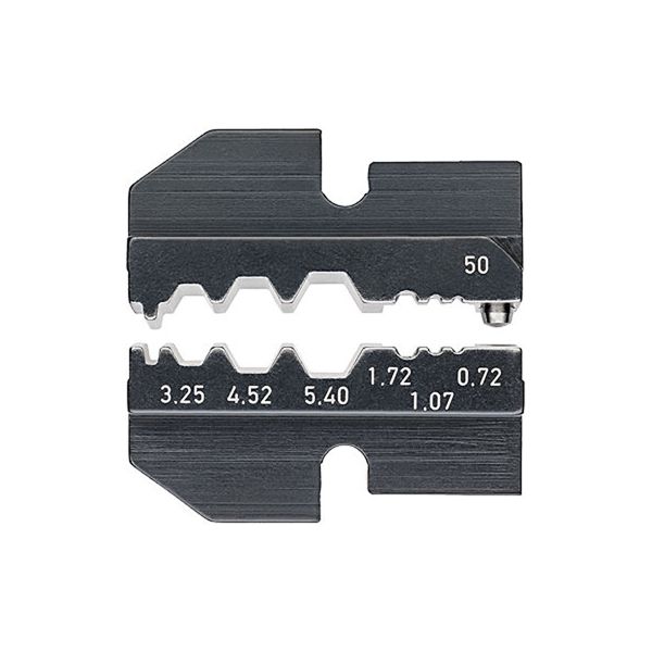 KNIPEX クニペックス 圧着ダイス （9743-200用） 圧着能力3.25 / 4.52 / 5.41 / 1.72 / 1.07 / 0.72mm 9749-50 工事 DIY 工具 ペンチ 圧着ペンチ 23,569円