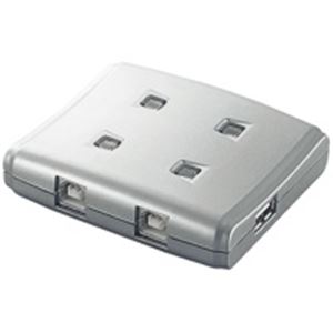ELECOM エレコム (ELECOM) USB切替器4切替 USS2-W4