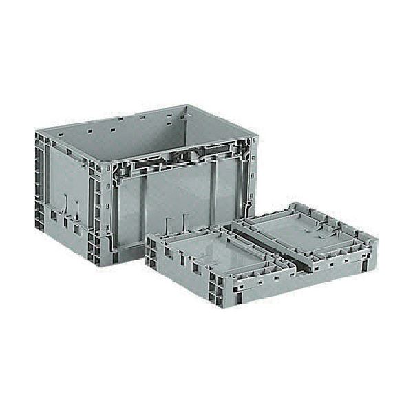 三甲 TPOボックス席 TPOー343明 薄墨色 SK-TPO343-GLL 1個 折りたたみ 入れもの 納める 入れもの オリコン 文具 事務所属具 入れもの オフィス収納-インテリア・寝具・収納-オフィス家具