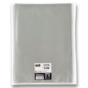 TANOSEE タノシー（大塚商会) OPP袋 フラット A4用 225×310mm 1パック（100枚） 【×10セット】 【 セット販売 まとめ買い 割引 オフィス 文房具 文具 業務用 オフィス用品 】 文具 オフィス用品 袋 OPP袋
