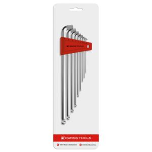 PB SWISS TOOLS 2212LH-10CN 遊撃手尖端 ロングどんぶり鉢 六角鍵 仕掛ける 手道具 物の具 DIY やり方手道具 御先棒 鍵