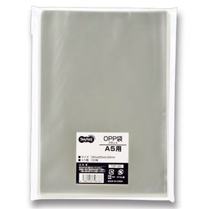 TANOSEE タノシー(大塚商会) OPP袋 フラット A5用 160×220mm 1パック(100枚) 【×15セット】 【 セット販売 まとめ買い 割引 オフィス 文房具 文具 業務用 オフィス用品 】 文具 オフィス用品 袋 OPP袋