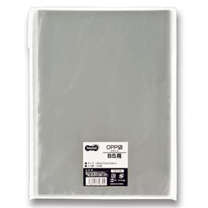 TANOSEE タノシー（大塚商会) OPP袋 フラット B5用 195×270mm 1パック（100枚） 【×10セット】 【 セット販売 まとめ買い 割引 オフィス 文房具 文具 業務用 オフィス用品 】 文具 オフィス用品 袋 OPP袋