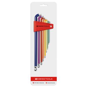 PB SWISS TOOLS 2212LH-10RBCN レインボーショートヘッド六角棒セット ガーデン・DIY・工具 エクステリア 工事 リフォーム 電動工具 木材 建築資材 設備 DIY 工具｜創業40周年　世田谷インテリア