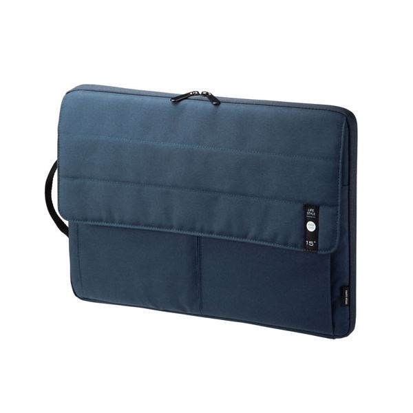 サンワサプライ カジュアルPCインナーケース（15.6型ワイド） IN-CA15NV 【×2セット】 【 セット販売 まとめ買い 割引 】 パソコン インナーケース インナーバッグ PCバッグ
