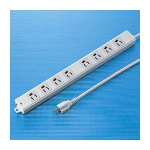 サンワサプライ 工事物件タップ(8個口 ・ 5m) TAP-KE8-5パソコン 電源タップ タップ