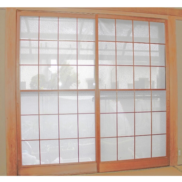 障子に貼る レース 150×200cm 2枚入り 両面テープ付き 花粉をキャッチ 適度に光を通す 日本製 リビング 和室 プライバシー対策 カーテン インテリア 洗濯 カーテン 遮光