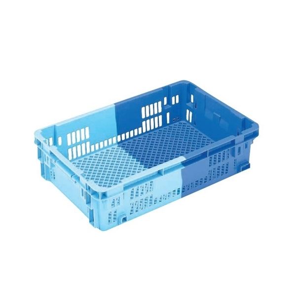 オフィス 業務用 コンテナボックス / 食品用コンテナー 【NF-M33】 ダークブルー / ブルー 材質：PP 収納用品