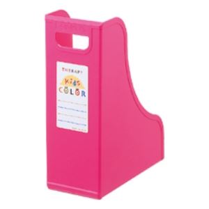 (オフィス 業務用 まとめ買い ) セラピーキッズカラー ファイルスタンド A4 フボ-TC6-KP キッズピンク【×10セット】 【 セット販売 まとめ買い 割引 オフィス 文房具 文具 業務用 オフィス用品 】 文具 オフィス用品 ファイル クリアケース クリアファイル